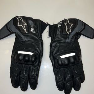 Large Alpine Stars SP8 motorcycle gloves